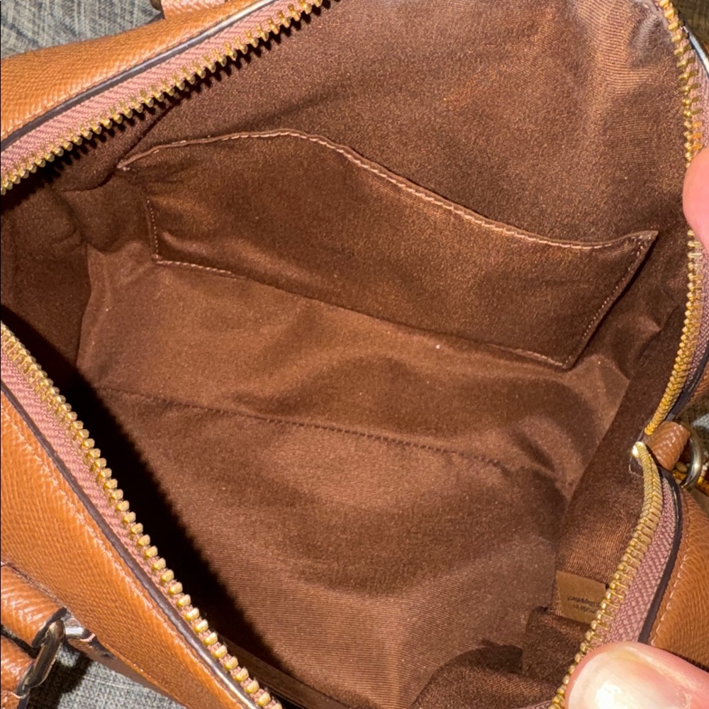 Coach Bennett Satchel with Vibrant Scarf - Picture 9 of 16